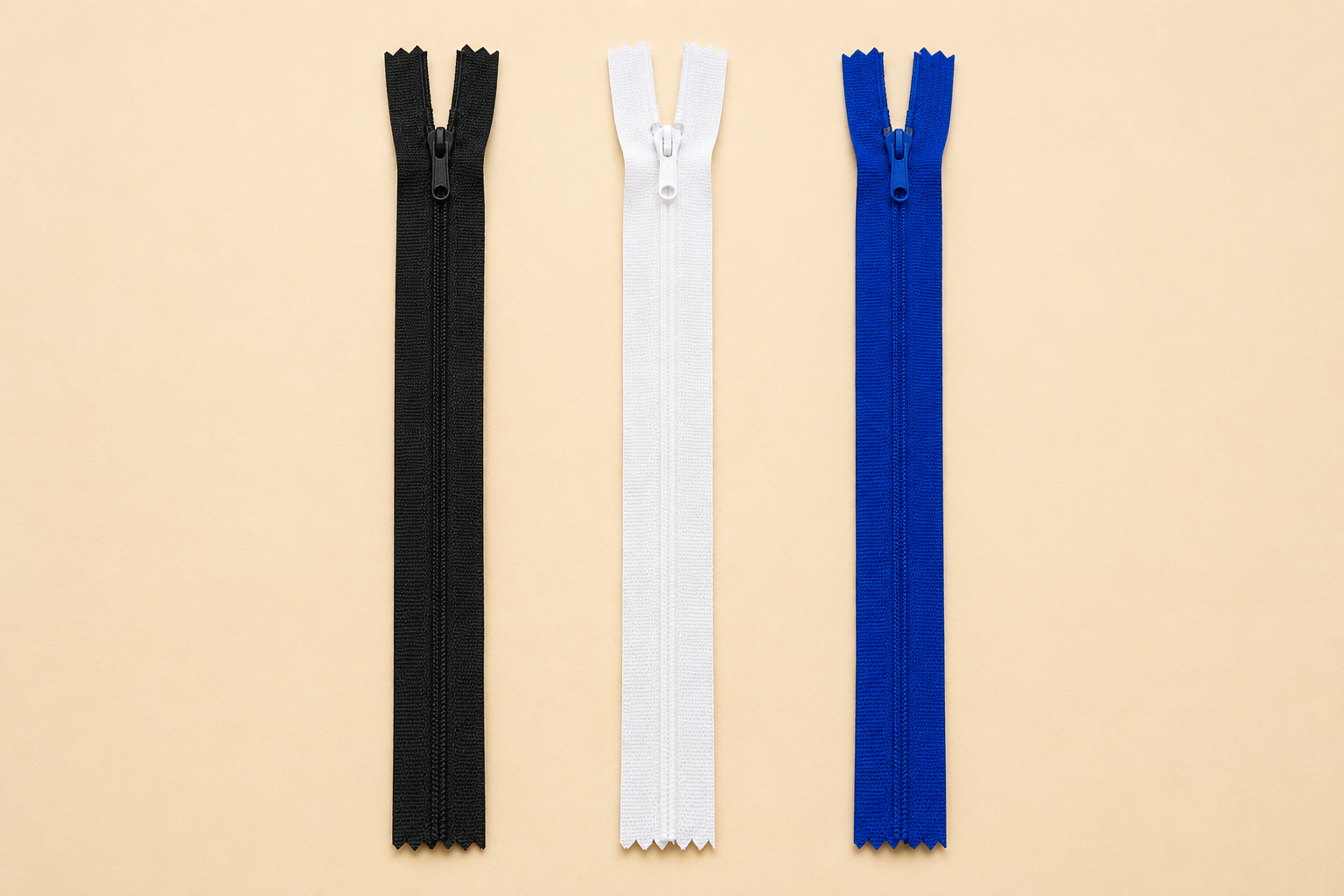NSK 8" double side zipper